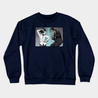 Pulp Frankenstein -cinematic motif Crewneck Sweatshirt